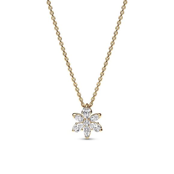 Pandora Sparkling Herbarium Cluster Pendant Necklace